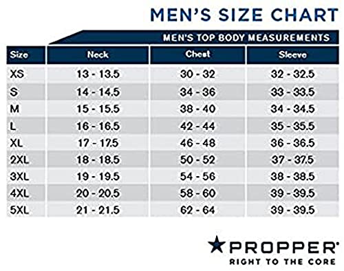 Propper Men's Short Sleeve Uniform Polo, Light Blue, Small