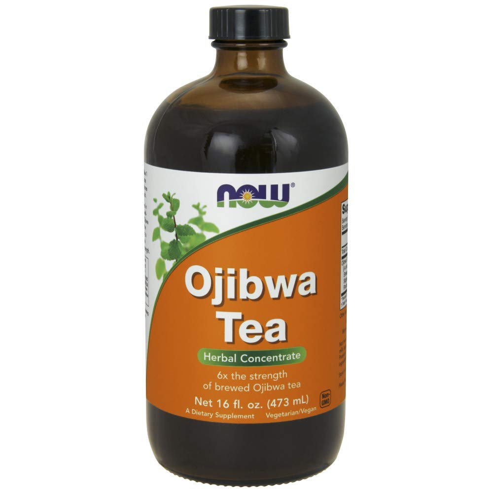 NOW Foods Supplements, Ojibwa Tea Concentrate, 6x the strength of brewed Ojibwa Tea, Herbal Concentrate, 16-Ounce