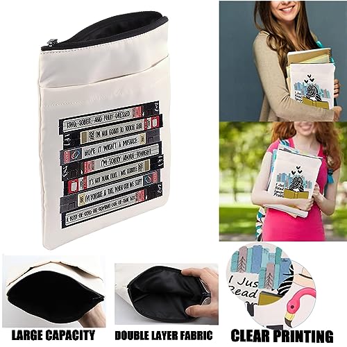 LQRI Brooklyn 99 TV Show Book Sleeve with Zipper Brooklyn 99 Fans Gift Bookish Book Cover
