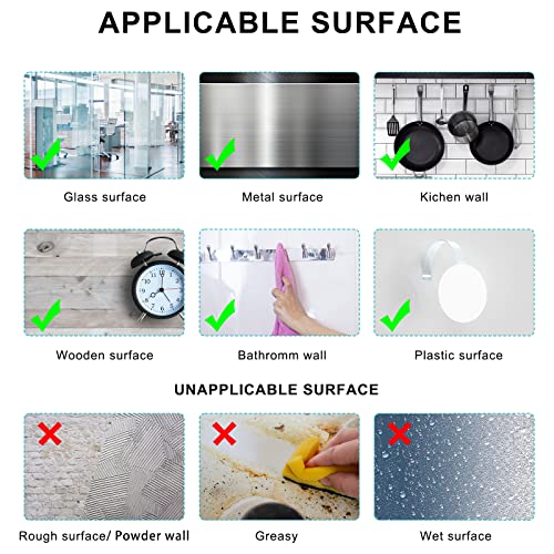 Ohayooz Extra Strong Double Sided Tape Heavy Duty Removable 10FT, Clear Sticky Adhesive Nano Tape Tough Washable Waterproof Mounting Tape for Hanging Picture, Poster, Carpet, Photo Deco