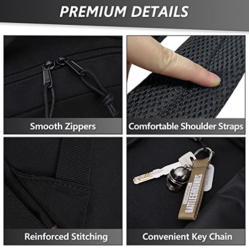 VX VONXURY Backpack for Men Women,Lightweight Bookbag with Mulitiple Pockets,Classical Water Resistant Travel Backpack