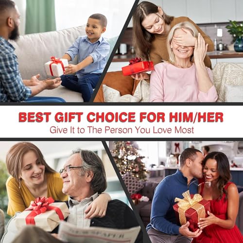 cotsoco Massage Gun, Massage Gun Deep Tissue for Pain Relief with 4 Massage Heads & 6 Speeds, Electric Mini Handheld Body Massager for Any Pain Relief, Best Gifts for Dad and Mom