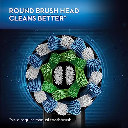 Oral-B Pro Smart Limited Power Rechargeable Electric Toothbrush with (2) Brush Heads and Travel Case, Black