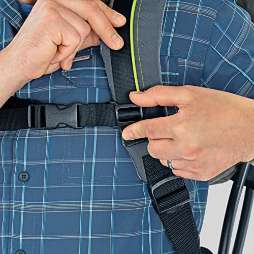 Chicco SmartSupport Aluminum Frame Backpack Carrier, Lightweight Baby Backpack Carrier | Solar/Grey