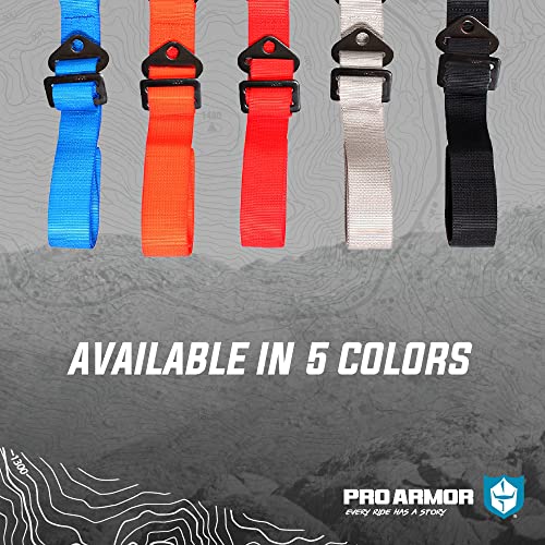 Pro Armor A114220 Black 4-Point Harness 2" Straps