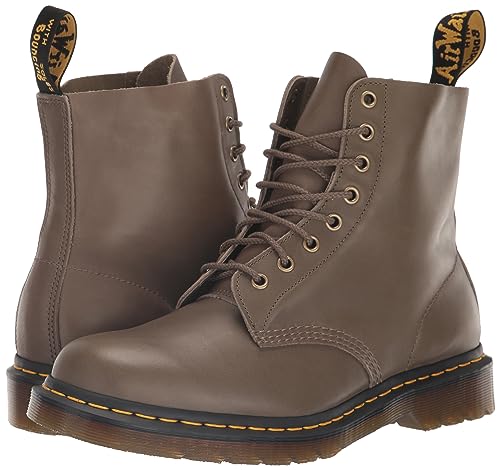 Dr. Martens Men's 1460 Pascal Fashion Boot, Olive Carrara, 7