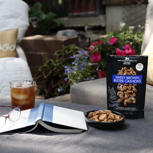 Squirrel Brand Sweet Brown Butter Cashews, 3.5 Ounces, Gluten Free, Vegetarian