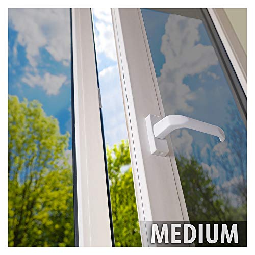 BDF S35 Window Film High Heat Rejection Reflective Silver 35 (Medium) - 24in X 24ft