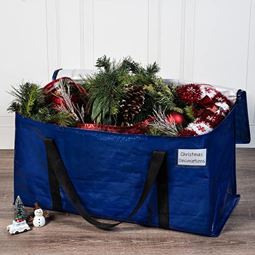 ClearSpace Heavy Duty Moving Bags or Storage Bags – Large Moving Boxes with Backpack Straps, Zippers & Handles – Perfect Moving Supplies, College Dorm, Traveling, Camping, Christmas Decorations 2 Pack