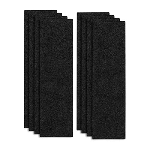 isinlive 2 Pack FLT5000 True HEPA Filter C Replacement with 8 Pack Activated Carbon Pre-Filters Compatible with G-guardian Air Purifier AC5000 AC5000E AC5250PT AC5350B AC5350BCA AC5350W AC5300B