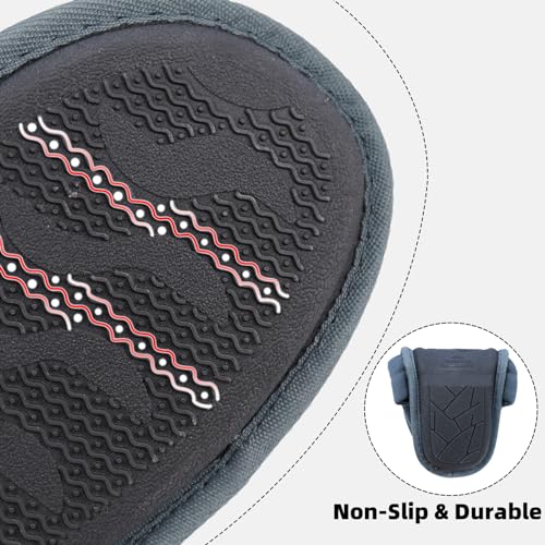 WALKFUN Comfortable House Slippers for Men Full Toe Comfortable Indoor Slip on Warm Slides Sandals with Memory Foam for Bedroom,Indoor Home(Coffee 11-12)
