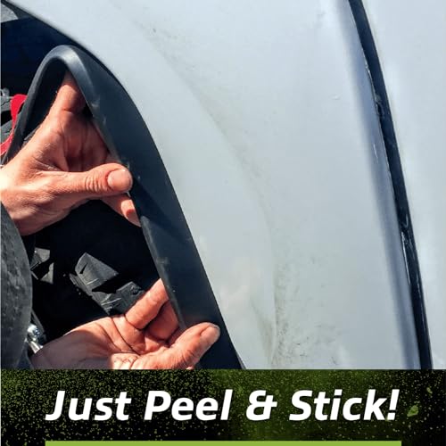 EZ Flares - Universal Offroad Flexible Foam Rubber Fender Flares 1-inch Extension