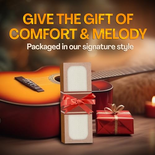 Guitar Strap Premium Padded For Electric, Acoustic, and Bass. Adjustable Unique Design Guitar Straps Includes 2 Strap Locks To Keep Your Guitar Safe - Discover Durability Comfort and Style