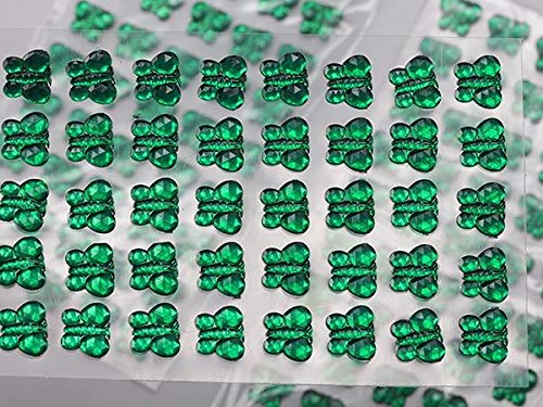 Allstarco KraftGenius Heart Self Adhesive Acrylic Rhinestones Plastic Face Gems Stick On Body Jewels for DIY Cards and Invitations Crafts Bling Sticker - 5 Sheets - 250PCS (6mm Crystal Clear)