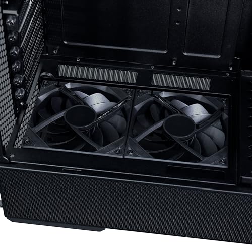 Lian Li LANCOOL 207 Digital ATX Computer Case w/Integrated LCD Screen, Mesh-Centric Panels Mid-Tower PC Case w/ 2 x 140x40x30mm PWM Fans, 2 x 140mm Fans Pre-Installed, Side or Rear-Mount PSU