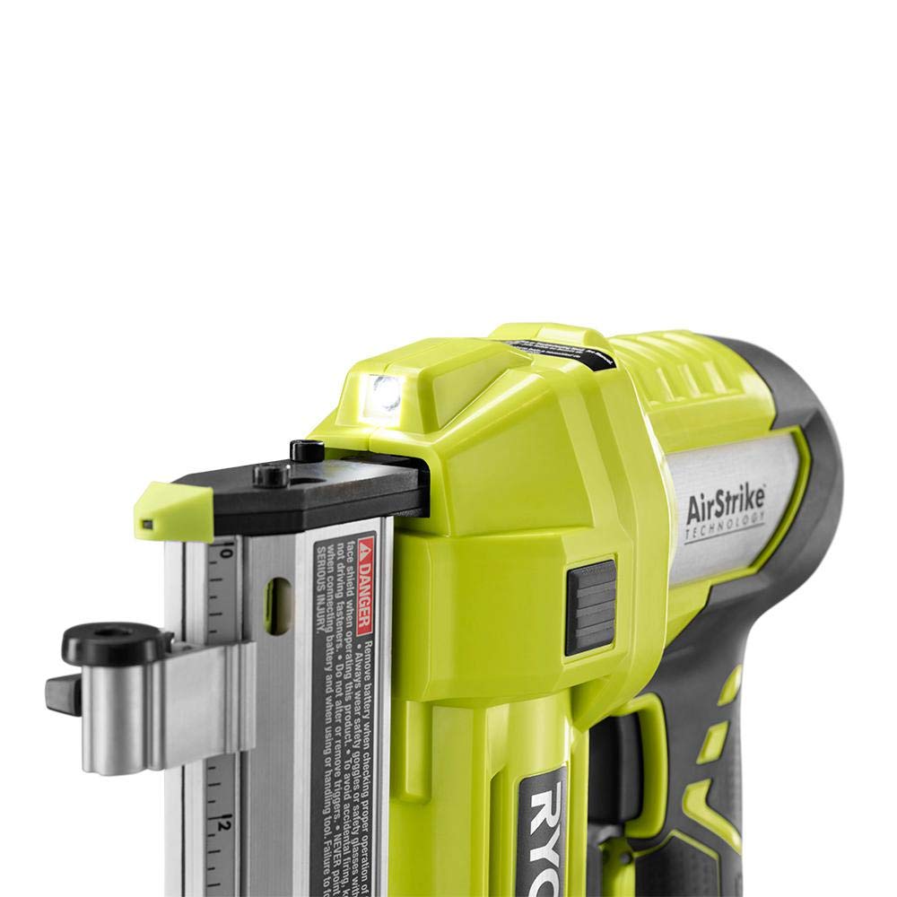 Ryobi 18-Volt ONE+ Lithium-Ion Cordless AirStrike 23-Gauge 1-3/8 inch Headless Pin Nailer (Tool Only)