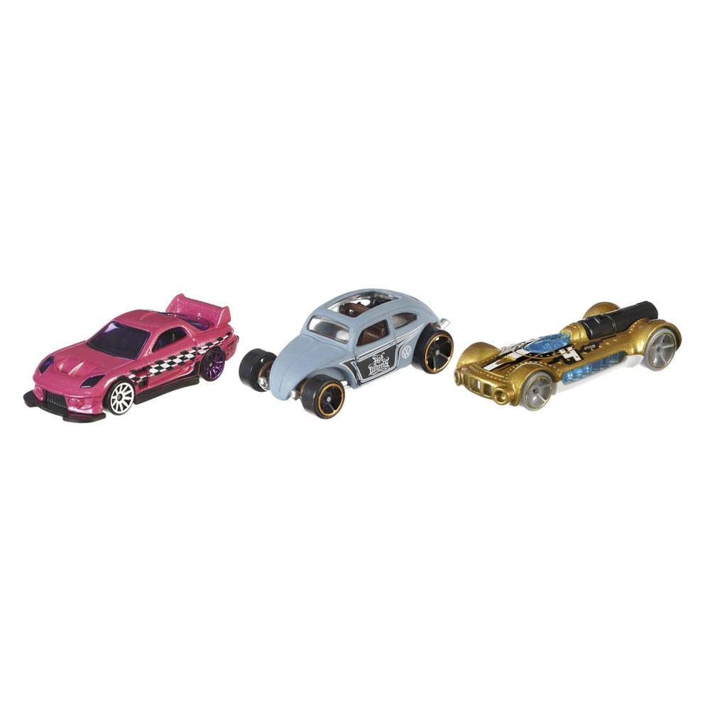 Hot Wheels K5904 Hot Wheels Basic Car Assortment 3 Pack