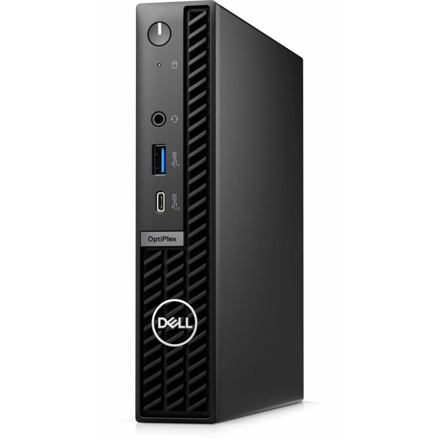 Dell OptiPlex 7010 Desktop Computer - Intel Core i5 13th Gen i5-13500T Tetradeca-core (14 Core) 1.60 GHz - 8 GB RAM DDR4 SDRAM - 256 GB M.2 PCI Express NVMe SSD - Micro PC - Black - W11P