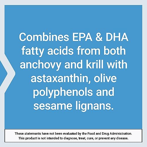 Life Extension Super Omega-3 Plus EPA/DHA Fish Oil, Sesame Lignans, Olive Extract, Krill & Astaxanthin - Heart, Brain & Joint Health Support - Gluten-Free, Non-GMO - 120 Softgels