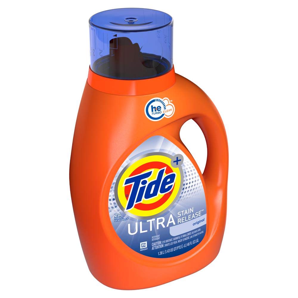 Tide Liquid Laundry Detergent, Ultra Stain Release, 46 Ounce