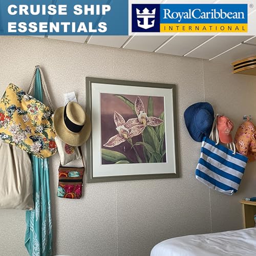 LOVIMAG Magnetic Hooks for Cruise Cabins, 150lbs Blue Magnetic Hooks for Classroom, Strong Magnets with Hooks for Hanging, Neodymium Magnet Hooks for Fridge, Ceiling, Locker, Camper, Travel-25 Pcs