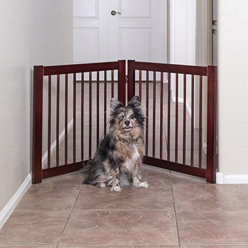 Primetime Petz 33237-E6 Extension Kit for 360 Configurable Walk Through Folding Pet Gate ,Walnut,24"