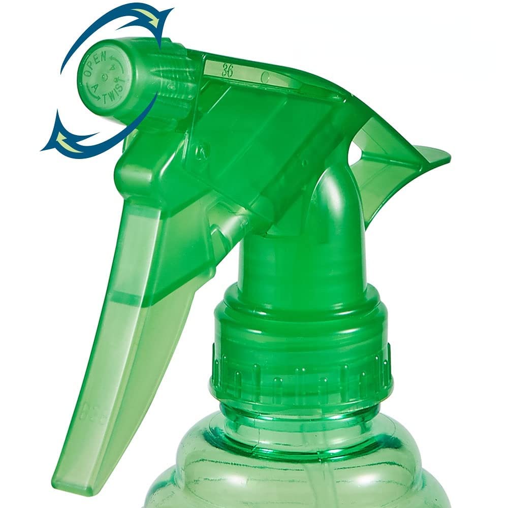 FANSTINOW Spray Bottles - 3 Pack - Mist/Stream, Premium 16 Oz Empty Spray Bottles for Cleaning Solutions, Leak Proof, BPA Free, Spray Bottle for Plants, Pet, Vinegar, BBQ, Rubbing Alcohol