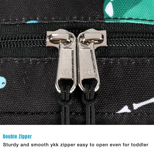 STEAMEDBUN Kids Backpack for Boys 4-6: Boys Backpack - Toddler Preschool Backpack - Dinosaur Backpack for Kids Black