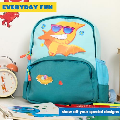 JOYIN 24 PCS 6"x 9" Make a face Stickers for Kids, Make Your Own Animal Dinosaur and Match Sticker Sheets with Dinosaur and Fantasy Animals Kids Crafts Party Favors Goodie Bags Stuffers for Kids