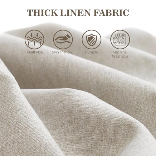 Deepshark Bed Gap Filler for Queen Mattress, High-Density 45D Sponge, Removable and Washable Cover, Mattress Extender Filler for Headboard Gap, Bed Space Crack, Wall(60"Ć6"Ć6", Queen)
