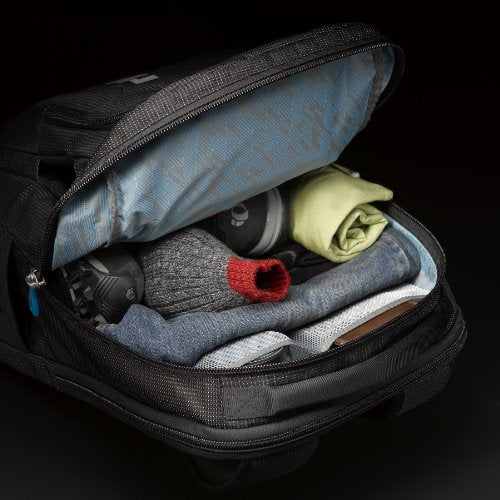 Thule Crossover 32L Backpack - 15inch MacBook Pro / 15.6inch PC/Tablet compatible - Crush proof sunglass/tech pocket - Travel backpack - Carry on sized backpack,Black