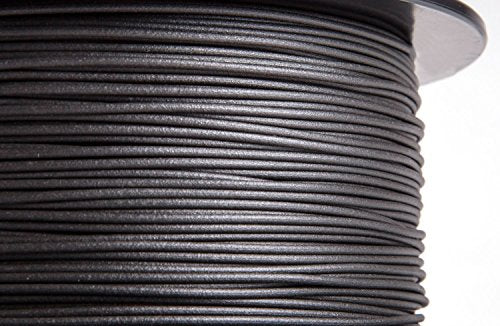 HATCHBOX 1.75mm Black Wood PLA 3D Printer Filament, 1 KG Spool, Dimensional Accuracy +/- 0.03 mm, 3D Printing Wood Filament