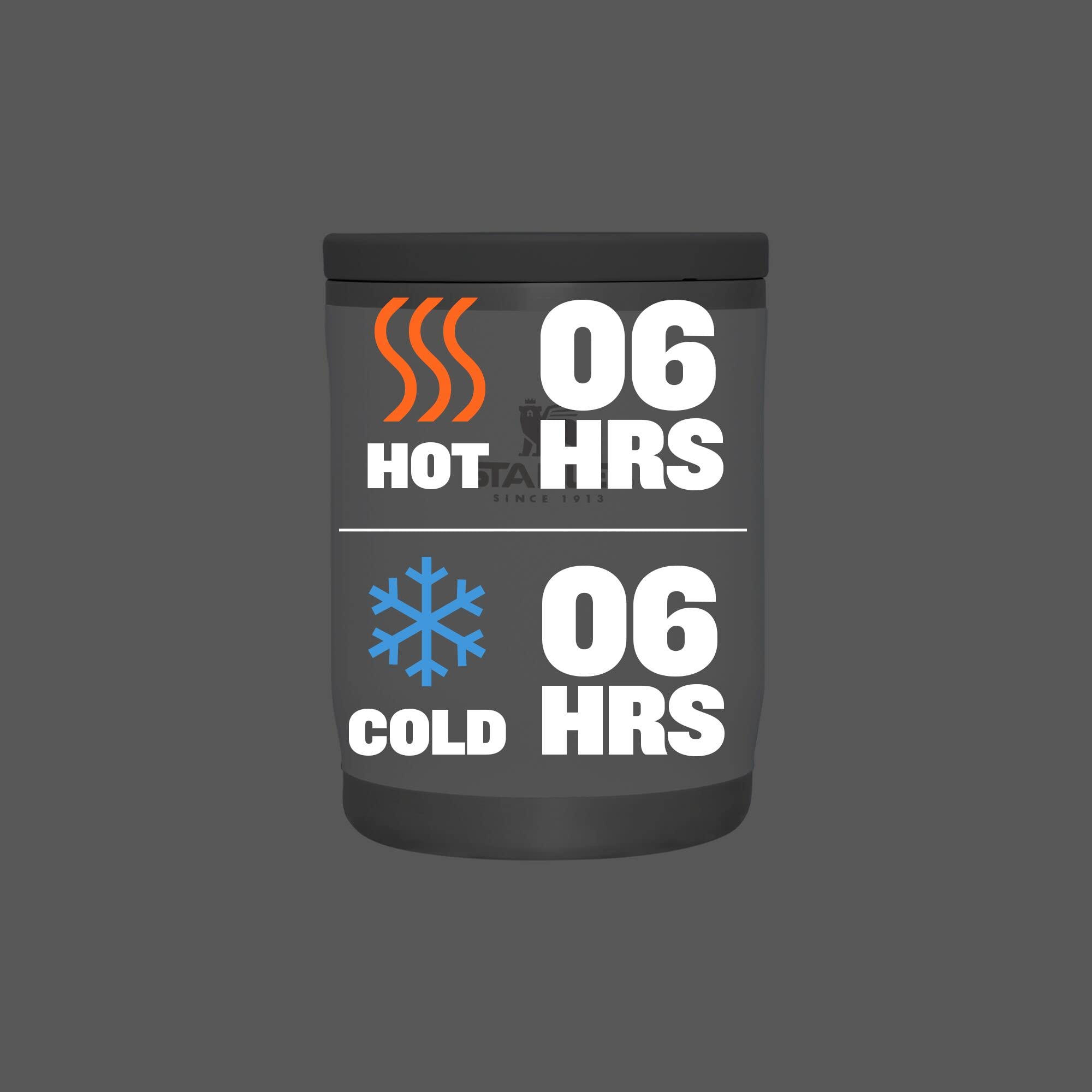 Stanley Adventure To Go Insulated Food Jar - 18oz - Stainless Steel Insulated Food Container with Leak Proof Lid - BPA-Free and Dishwasher Safe