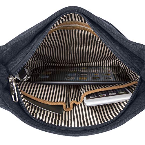 Travelon Anti-Theft Heritage Hobo Bag, Indigo