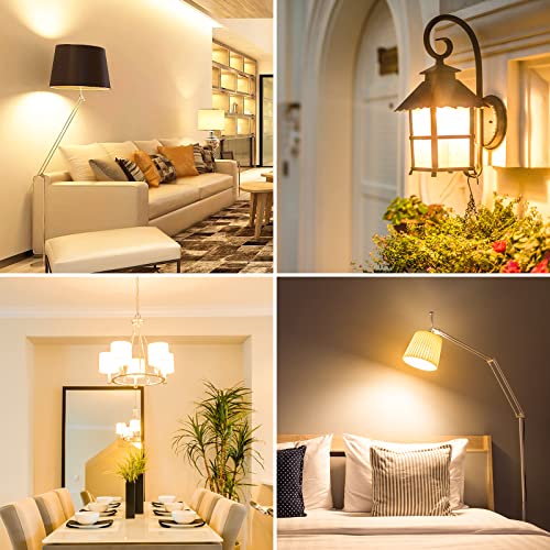 Lepro Dimmable LED Light Bulbs 60 Watt Equivalent, 9.5W 800LM Soft Warm White 2700K, A19 E26 Standard Medium Base, UL FCC Listed, 15000 Hour Lifetime, 5 Packs