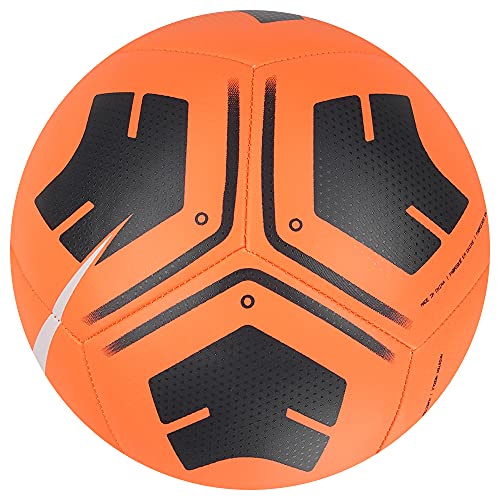 NIKE Unisex's NK Park - Team Recreational Soccer Ball, Orange/Black/(White), 4
