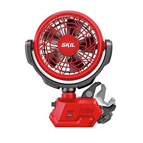 SKIL 12V/20V Brushless 7 in. Jobsite Fan, Tool Only- FN0700D-00