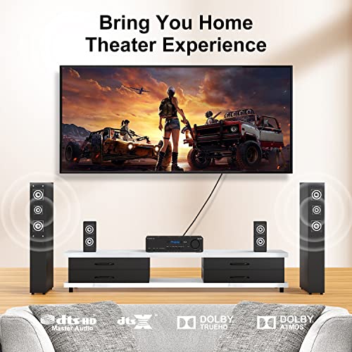 EMK Premium 24K Gold-Plated Right Angle Optical Cable – 90° Toslink to Toslink (6M/20Ft), 360° Rotatable for Soundbars, TVs & Home Theater