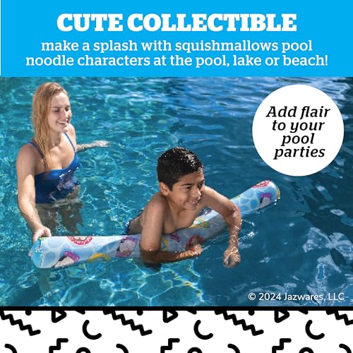 BigMouth x Squishmallows Inflatable Pool Noodle for Swimming, Fun Summer Water Toys for Kids - Squishmallow Characters