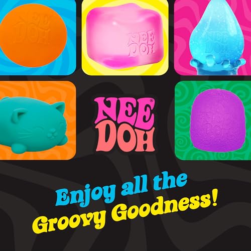 Schylling NeeDoh Dream Drop - Sensory Squeeze Toy with Dreamy Smooth Squeeze - 3" Tall - Color May Vary (Pack of 1)