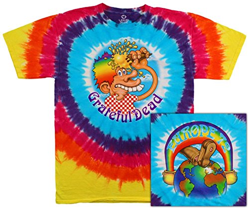 Liquid Blue Men's Ice Cream Cone Kid T-Shirt, Tie Dye, Medium