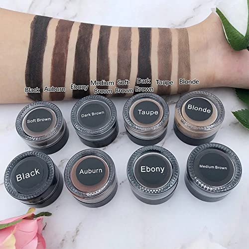 Makeup Revolution Brow Pomade, Waterproof Eyebrow Pomade, Long Lasting With Extreme Hold, Smudge-Proof, Vegan & Cruelty Free, Dark, 2.5g