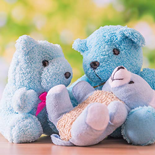WILLBOND 56 Pcs Large Safety Eyes Stuffed Animal Eyes Plastic 16-30 mm Craft Crochet Eyes for DIY of Puppet Bear Doll Making, 6 Sizes