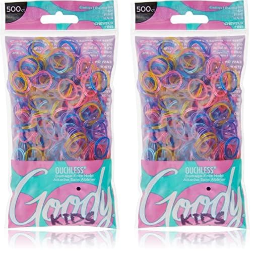 Goody Kids Polybands, Assorted Colors, 500CT (Pack of 2)