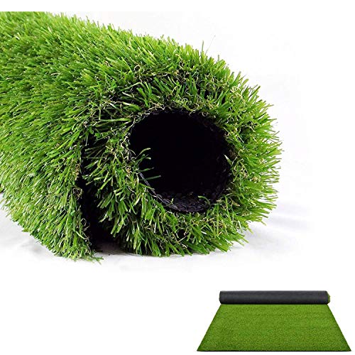 LITA Realistic Artificial Grass Turf Lawn Customized Size 5 x 53 Feet, 1.38" Indoor Outdoor Garden Lawn Landscape Synthetic Grass Mat Fake Grass Rug