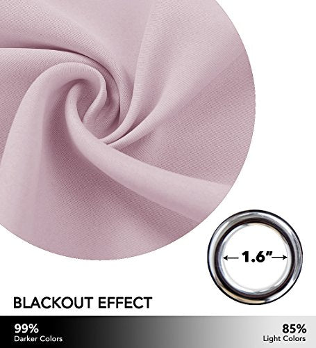 NICETOWN Farmhouse Curtain Window Treatment - Bathroom Curtain Roman Shade Kitchen Valance Window Curtain Tie Up Balloon Shade (Teal Blue, Grommet Top Panel, 46 inches W x 63 inches L)