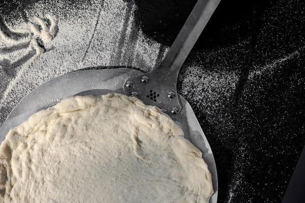 Breeo Pizza Peel - Pizza Turning Peel with Aluminum Blade, Stainless Steel Handle, & Silicone Grip for Control & Comfort - Beveled Edge for Easy Food Transfer - Compatible Accessories