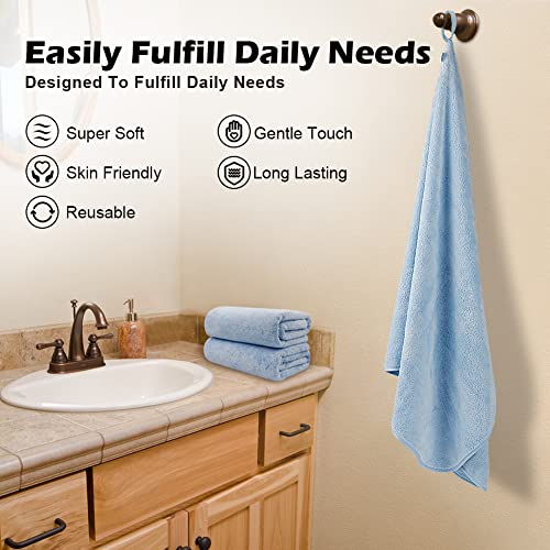 Orighty 12 Pack Premium Makeup Remover Wash Cloths - Super Soft, Quick Dry Microfiber Coral Fleece Face Makeup Towels for Cleansing, 13 x 13 Inch, Black