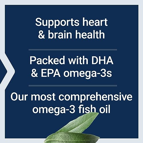 Life Extension Super Omega-3 Plus EPA/DHA Fish Oil, Sesame Lignans, Olive Extract, Krill & Astaxanthin - Heart, Brain & Joint Health Support - Gluten-Free, Non-GMO - 120 Softgels