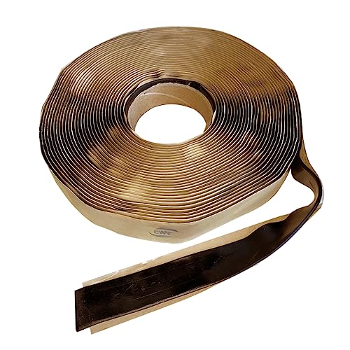 EWT Premium Asphalt Tarmac Parking Lot Joint and Crack Sealer Repair Hot-Filler II 50 FT Long (3mm Thick) (1.25 in)